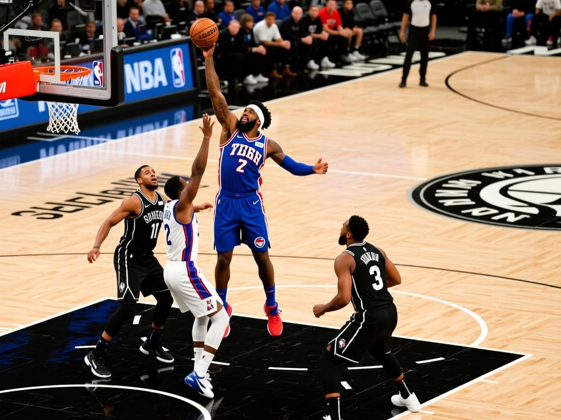 76人队绝杀击败篮网，艾兰砍下个人职业新高得分